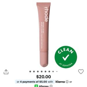 Rhode Peptide Lip Tint Nourishing Glaze Shade Toast
